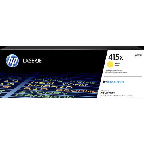 HP Cartouche toner W2032X 415X jaune