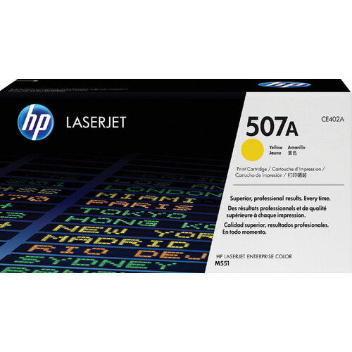 HP Tonercartridge HP CE402A 507A geel