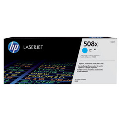 Cartouche toner HP CF361X 508X bleu