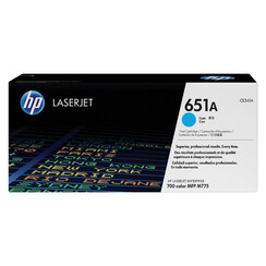 Tonercartridge HP CE341A 651A blauw