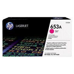 Cartouche Toner HP 653A CF323A rouge