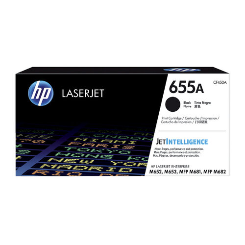 HP Cartouche toner HP CF450A 655A noir