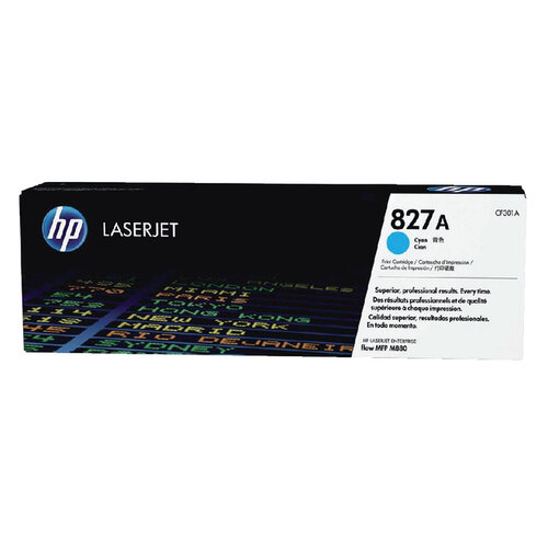 HP Tonercartridge HP CF301A 827A blauw