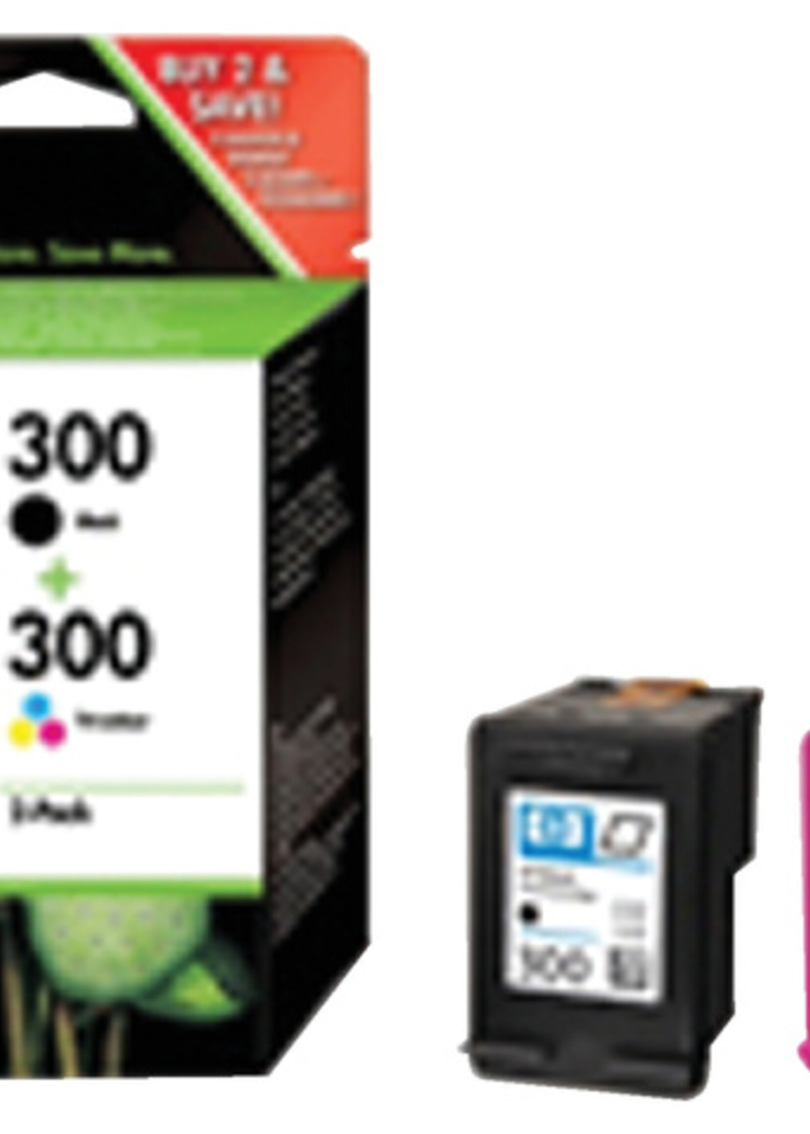 HP Cartouche d’encre HP CN637EE 300 noir+couleur