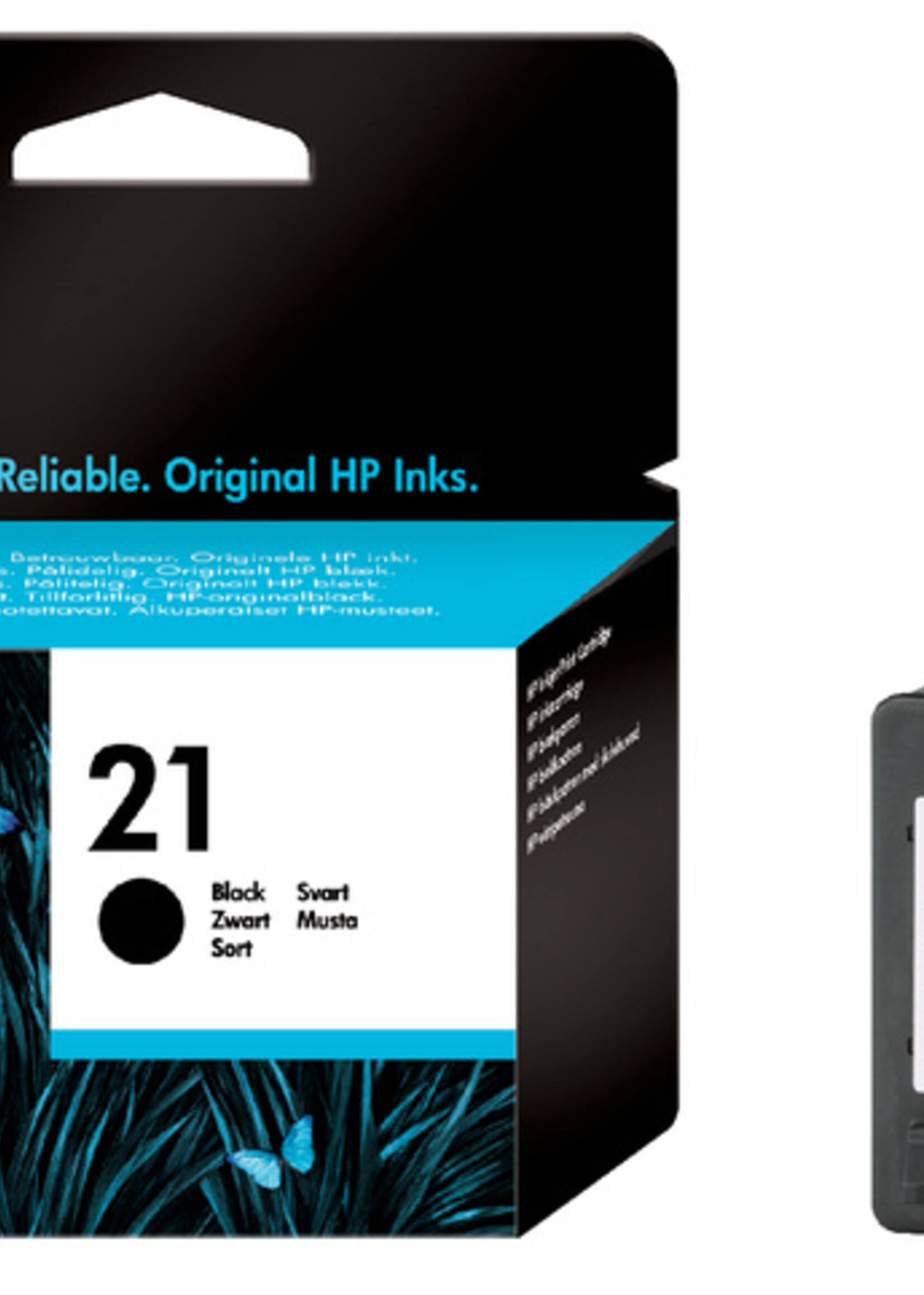 HP Inktcartridge HP C9351A 21 zwart