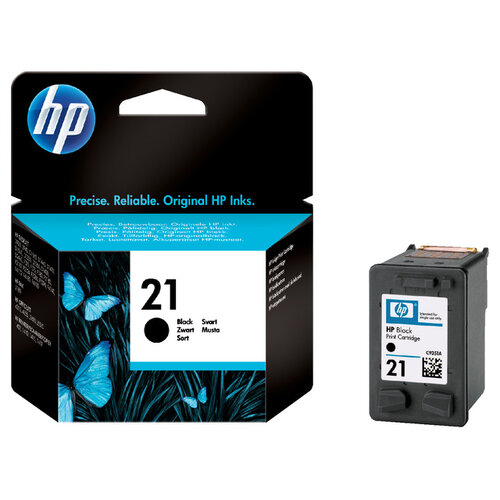 HP Inktcartridge HP C9351A 21 zwart