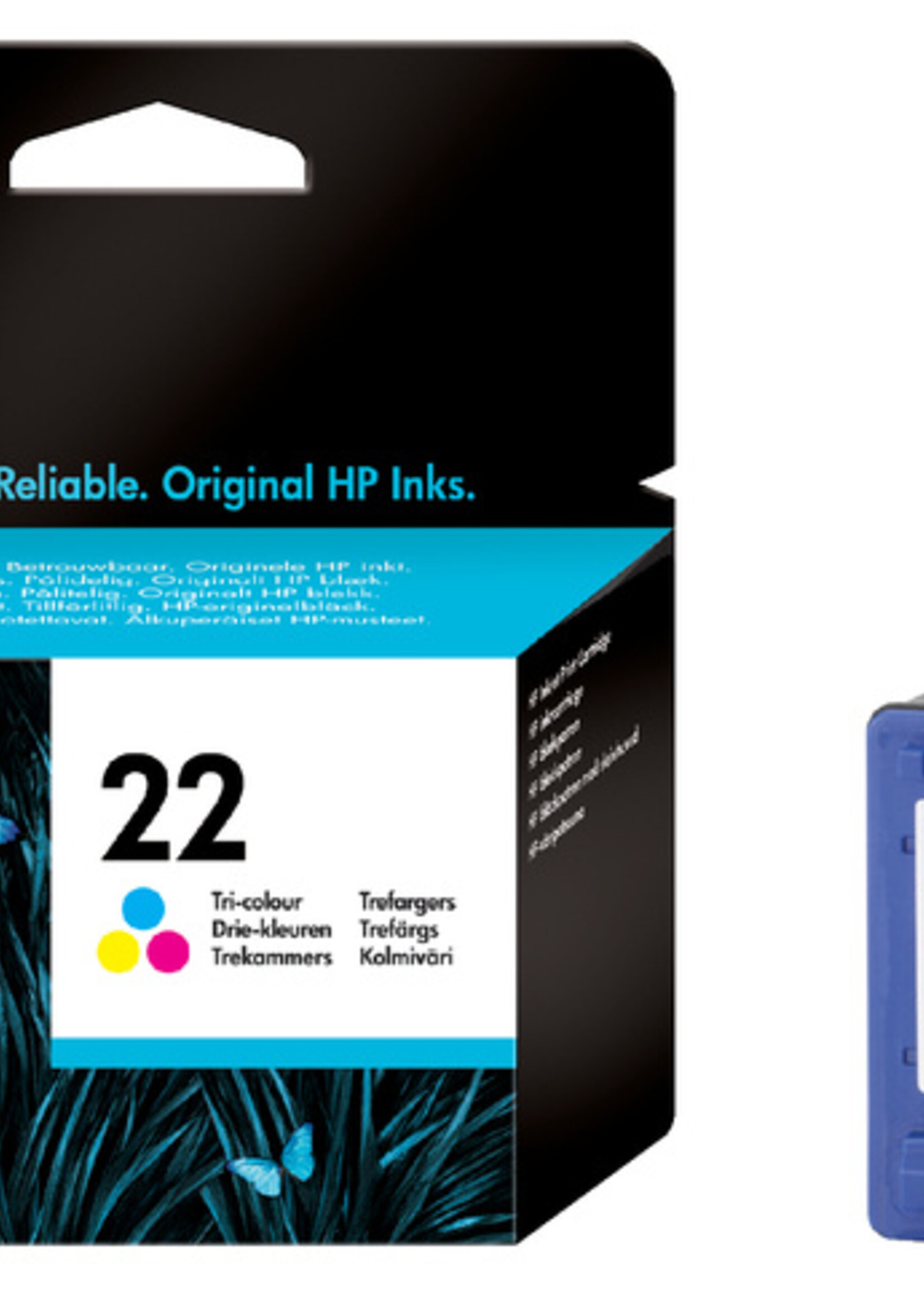 HP Inktcartridge HP C9352A 22 kleur