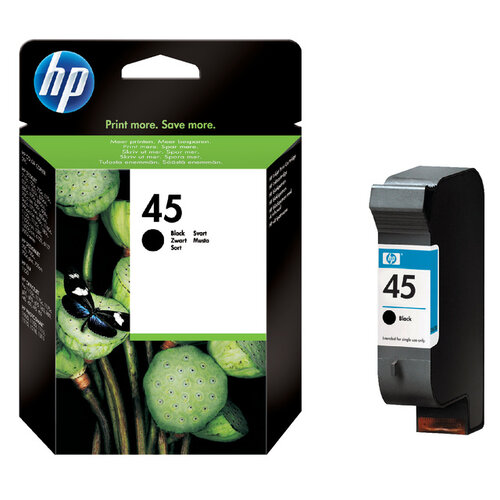 HP Inktcartridge HP 51645A 45 zwart