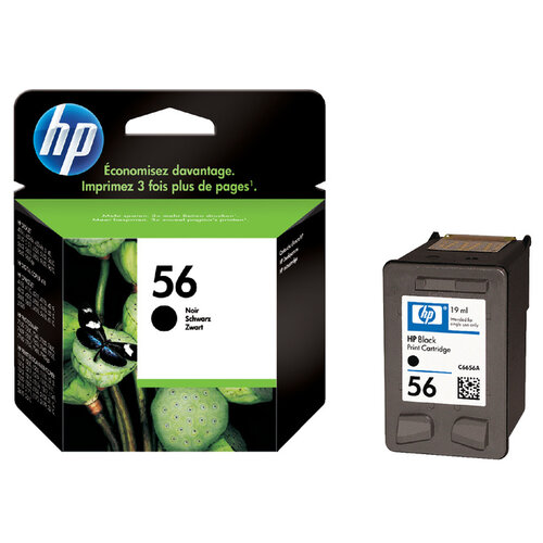 HP Cartouche d’encre HP C6656AE 56 noir