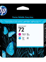 HP Tête d'Impression HP C9383A 72 rouge + bleu