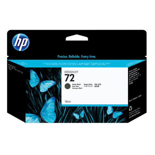 HP Inktcartridge HP C9403A 72 mat zwart