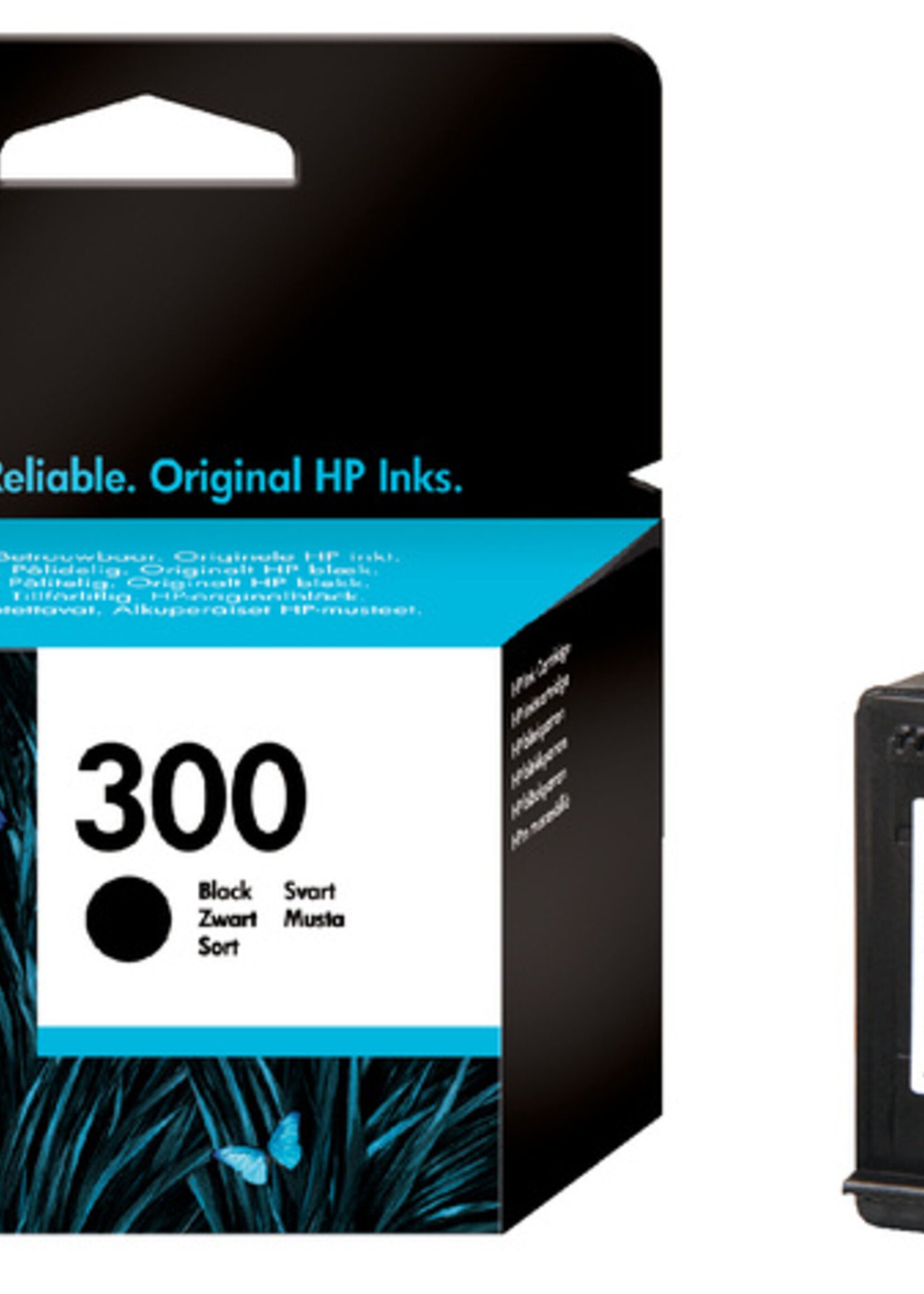 HP Cartouche d’encre HP CC640EE 300 noir