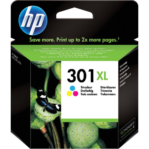 HP Inktcartridge HP CH564EE 301XL kleur HC