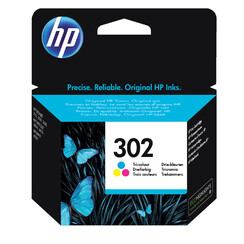 Cartouche encre HP F6U65AE 302 couleur