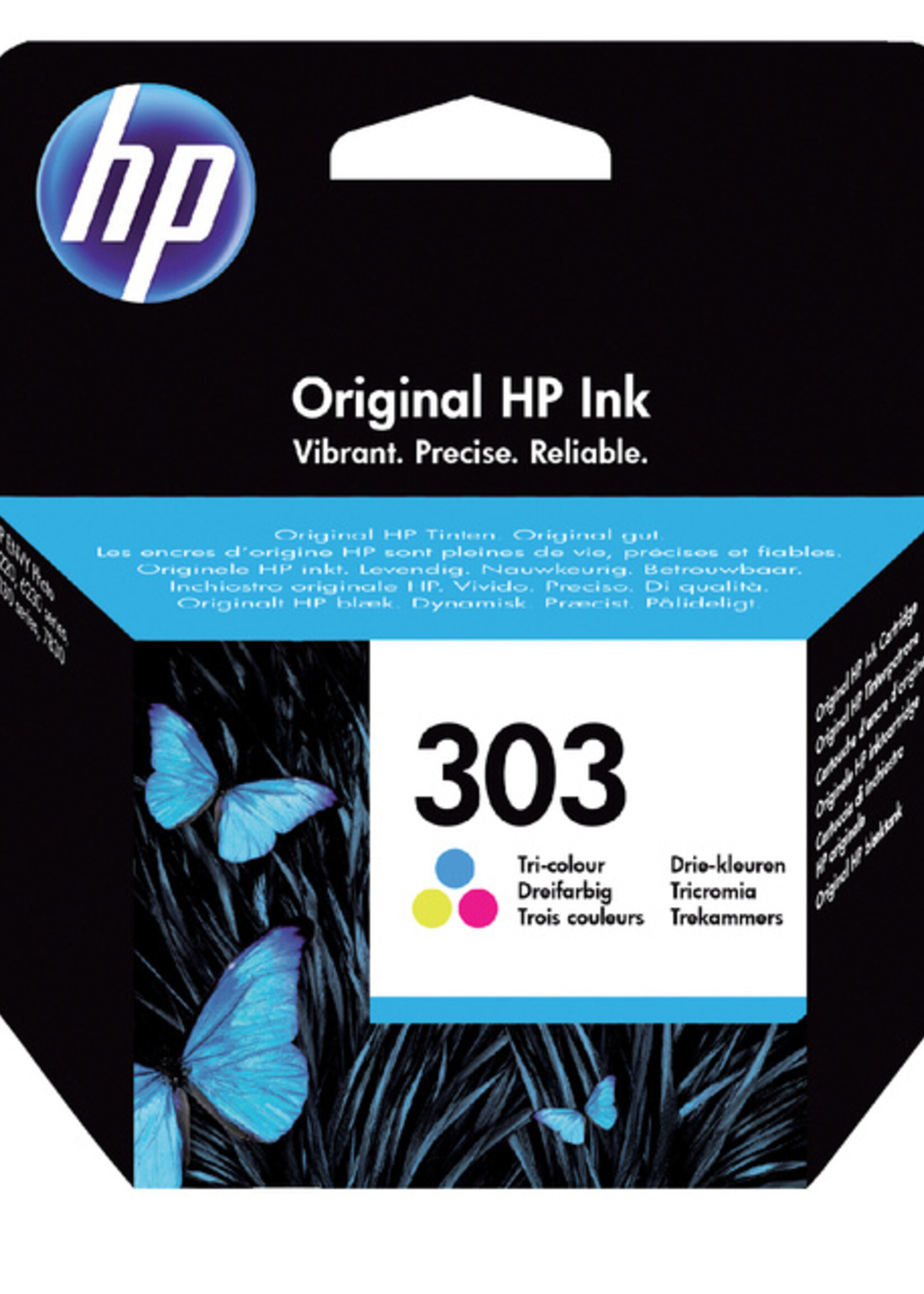 HP Cartouche d’encre HP T6N01AE 303 couleur