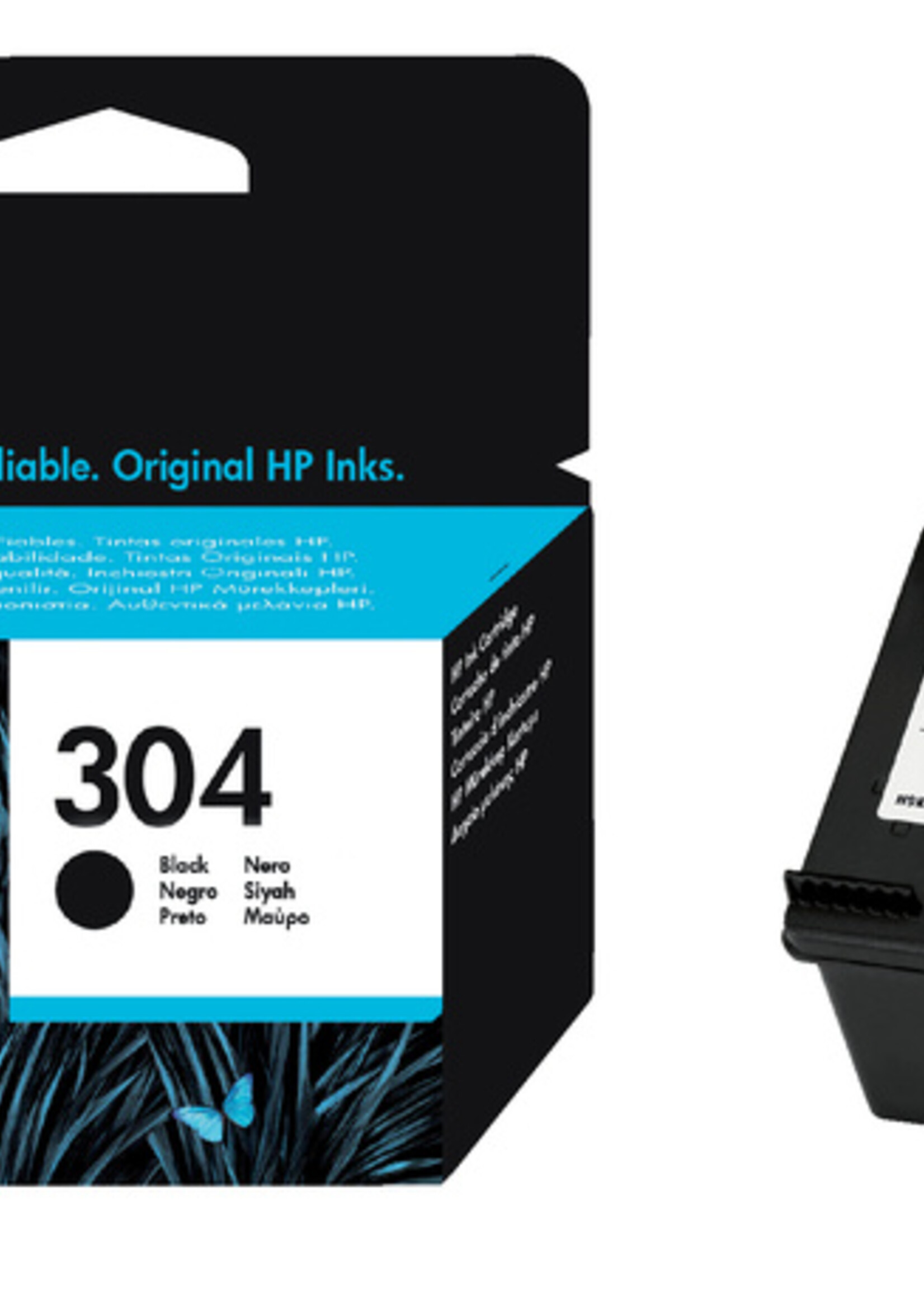HP Cartouche d’encre HP 304 N9K06AE noir