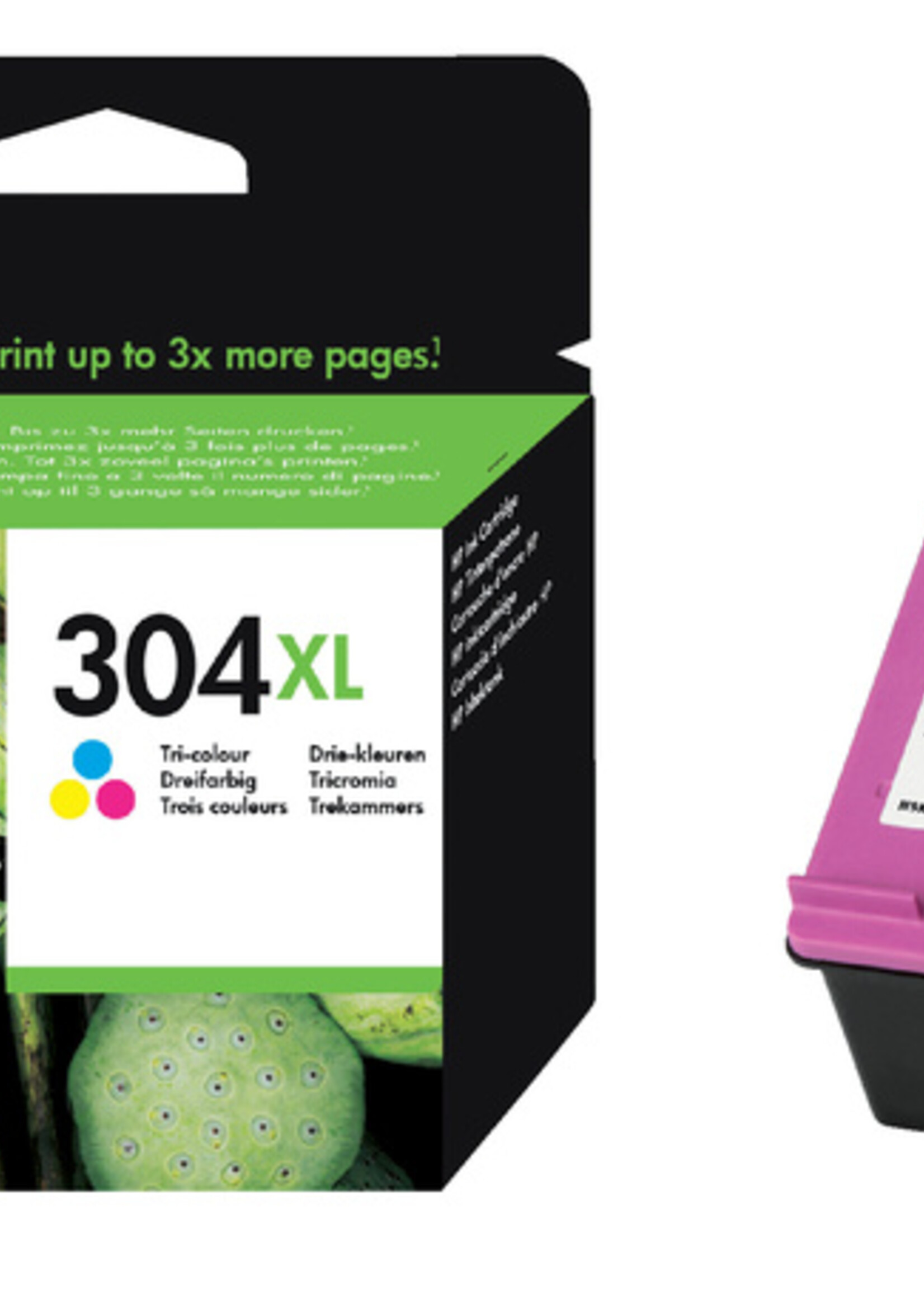 HP Cartouche d’encre HP 304XL N9K07AE couleur