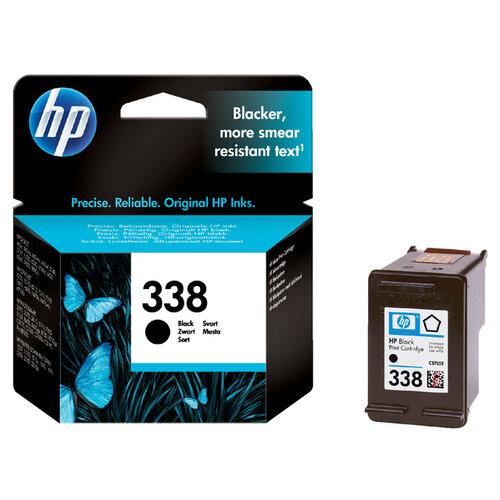 HP Inktcartridge HP C8765EE 338 zwart