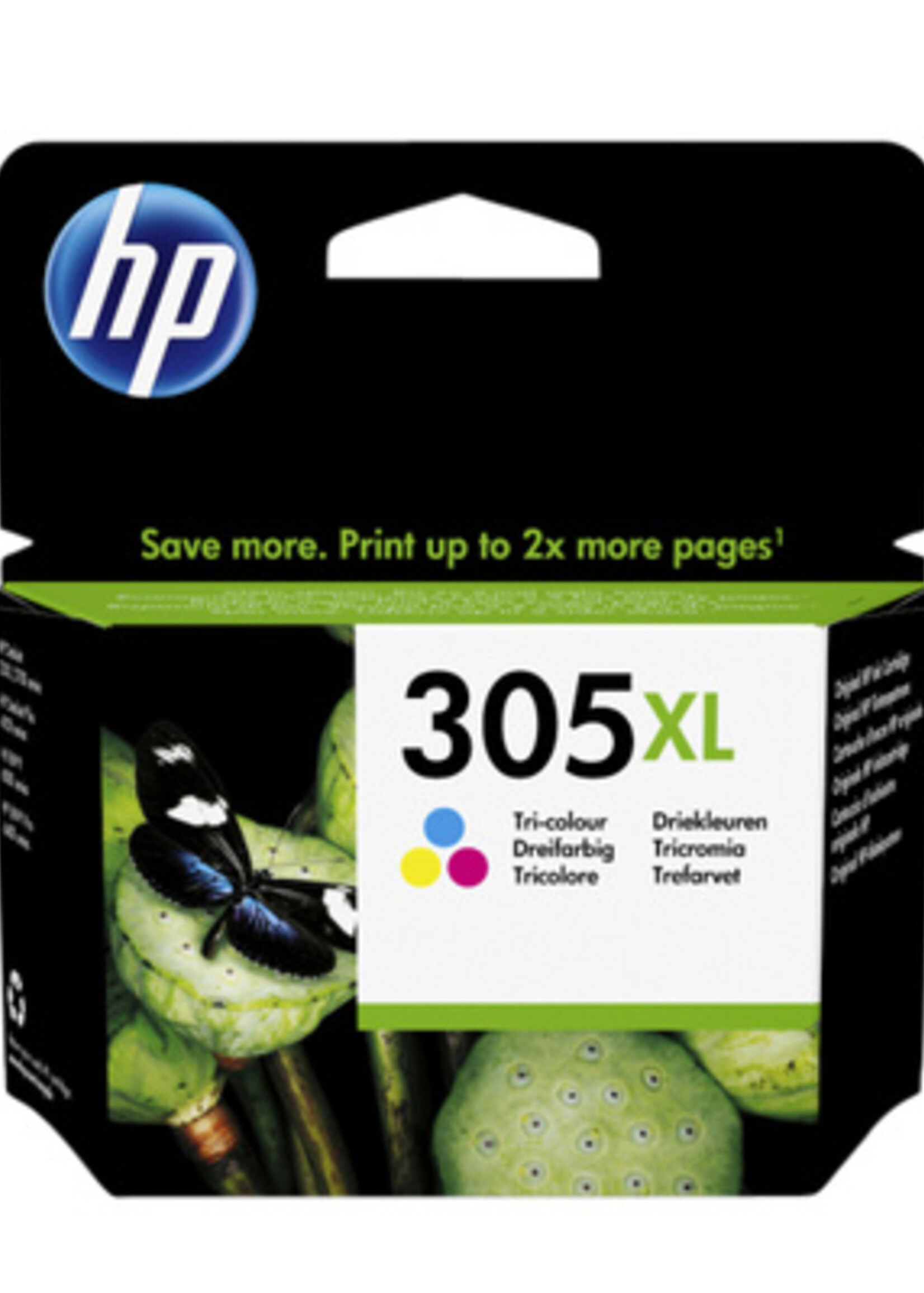 HP Cartouche d'encre HP 3YM63AE 305XL 3 couleurs