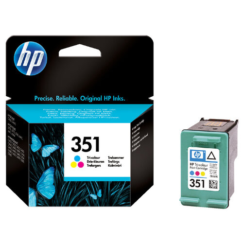 HP Cartouche d’encre HP CB337EE 351 3-couleur