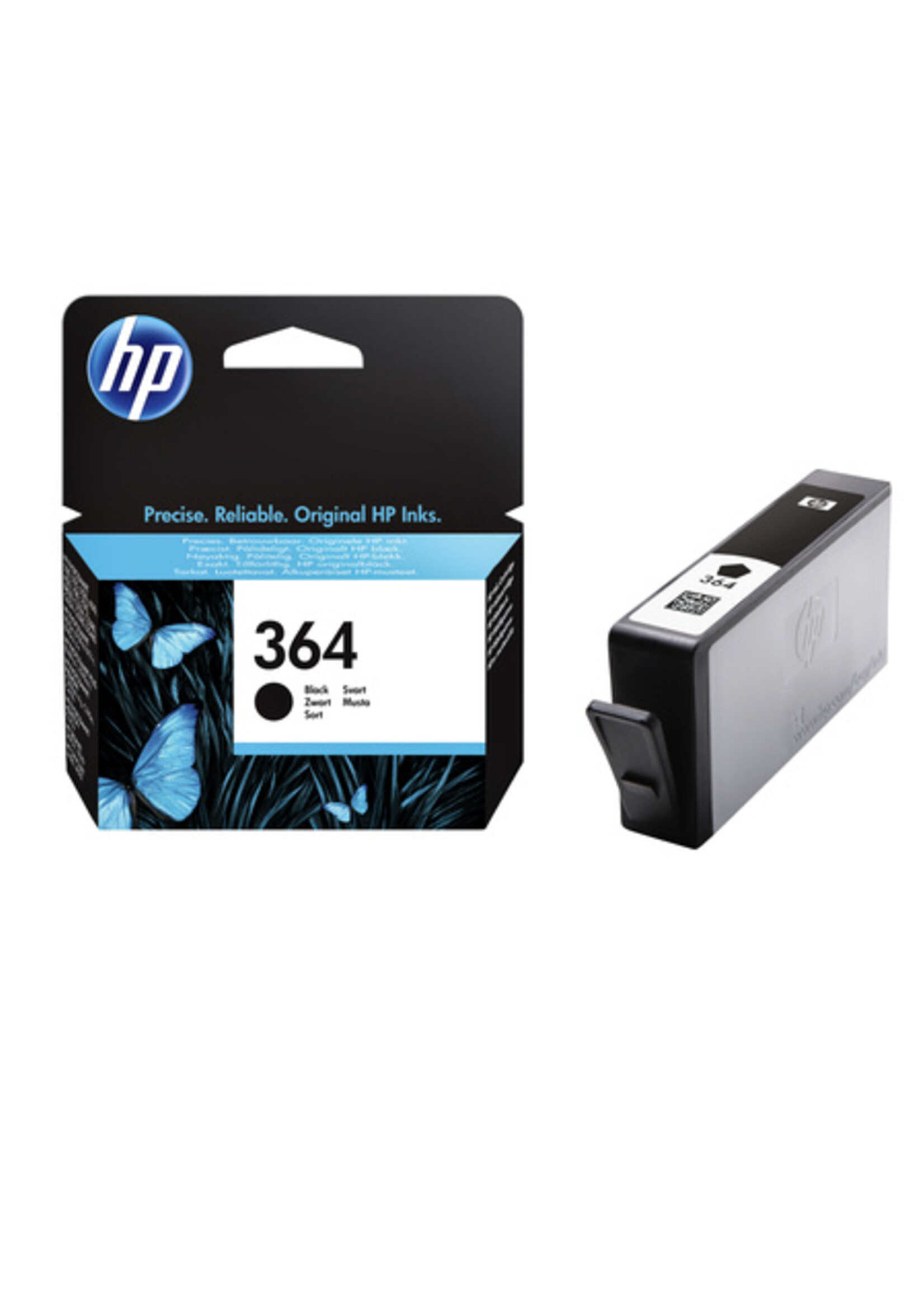 HP Inktcartridge HP CB316EE 364 zwart