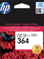HP Inktcartridge HP CB317EE 364 foto zwart