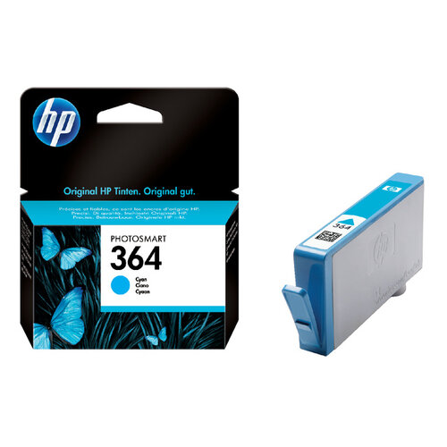 HP Inktcartridge HP CB318EE 364 blauw