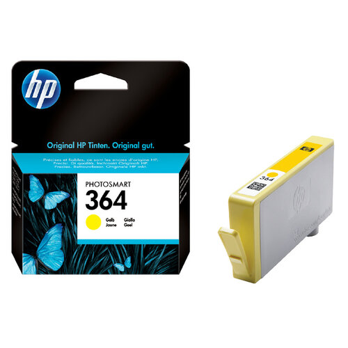 HP Inktcartridge HP CB320EE 364 geel