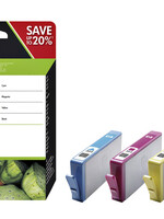 HP Cartouche d’encre HP 364 N9J73AE noir+3 couleurs