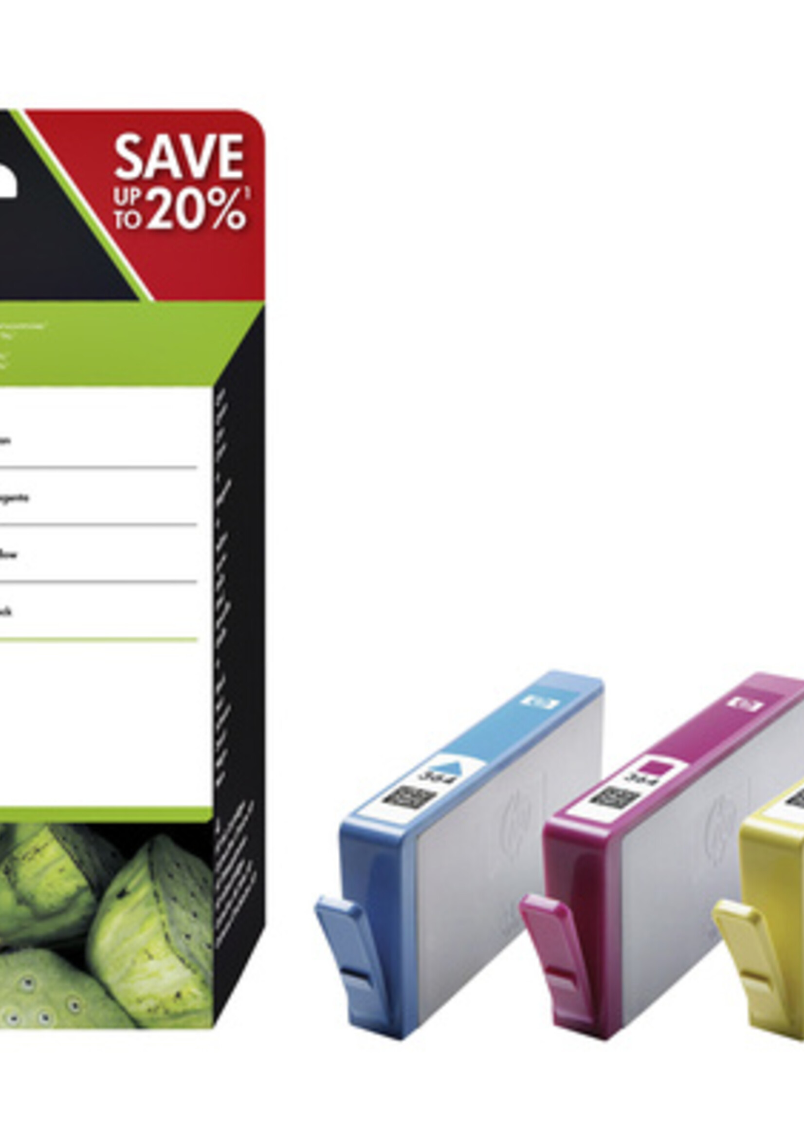 HP Cartouche d’encre HP 364 N9J73AE noir+3 couleurs