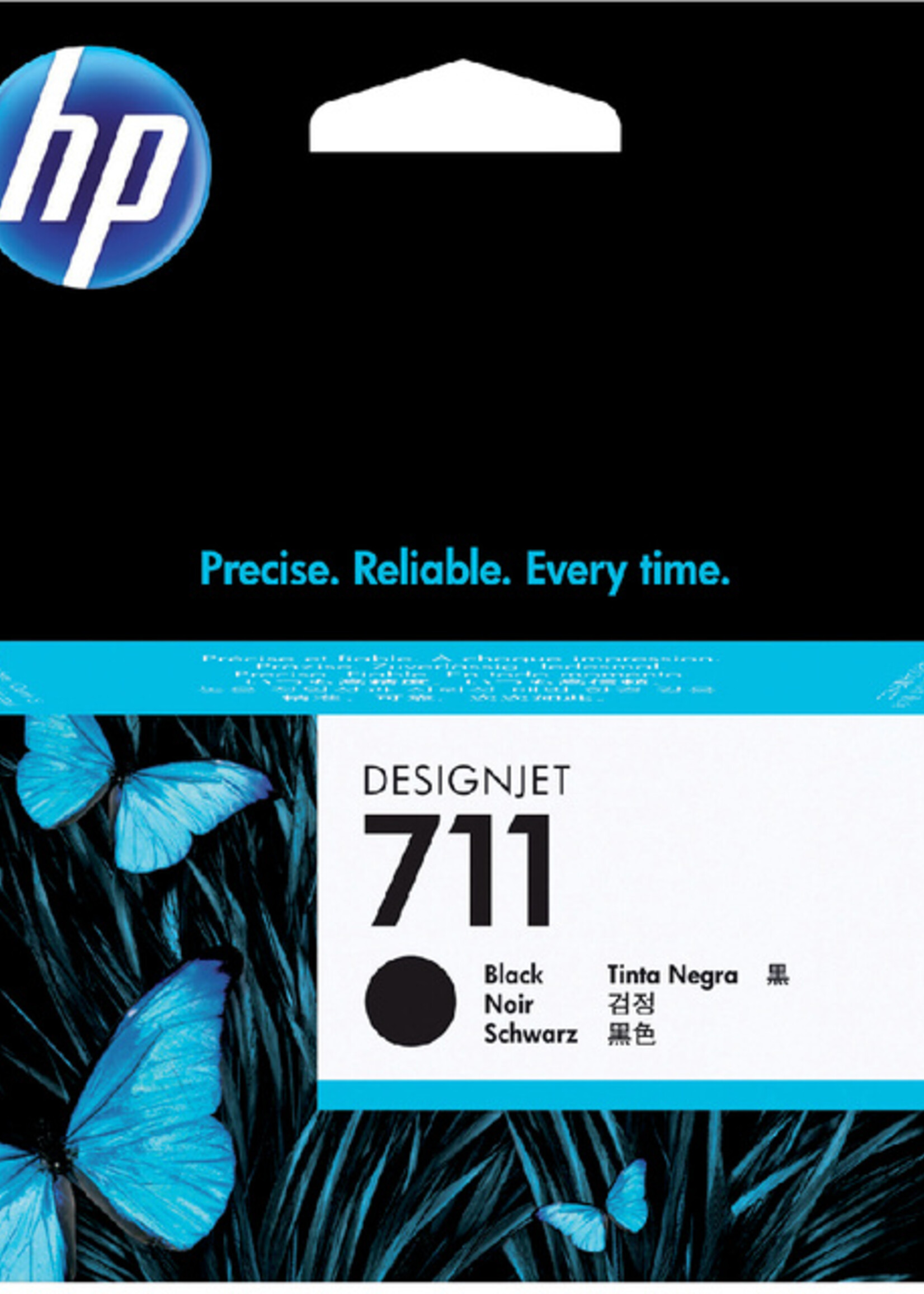 HP Cartouche d’encre HP CZ129A 711 noir