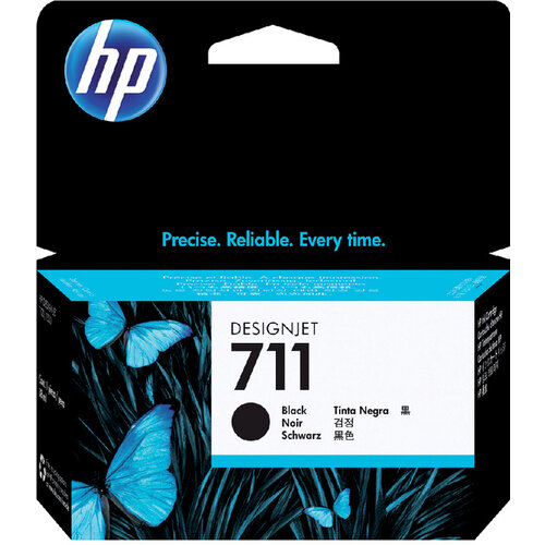 HP Inktcartridge HP CZ129A 711 zwart