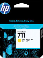 HP Inktcartridge HP CZ132A 711 geel