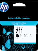 HP Inktcartridge HP CZ133A 711XL zwart HC