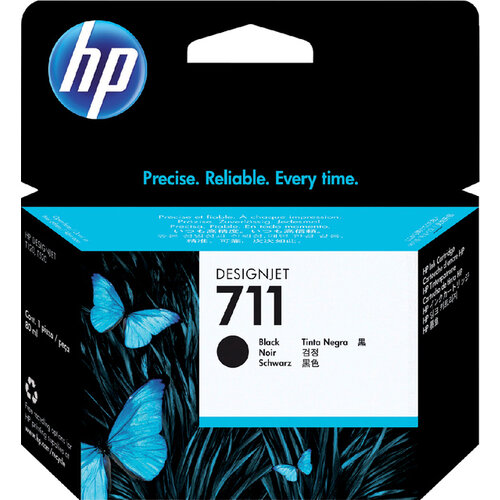 HP Cartouche d’encre HP CZ133A 711XL noir HC