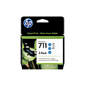 HP Cartouche d’encre HP CZ134A 711XL bleu