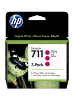 HP Inktcartridge HP CZ135A 711 rood