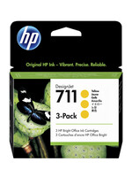HP Inktcartridge HP CZ136A 711 geel