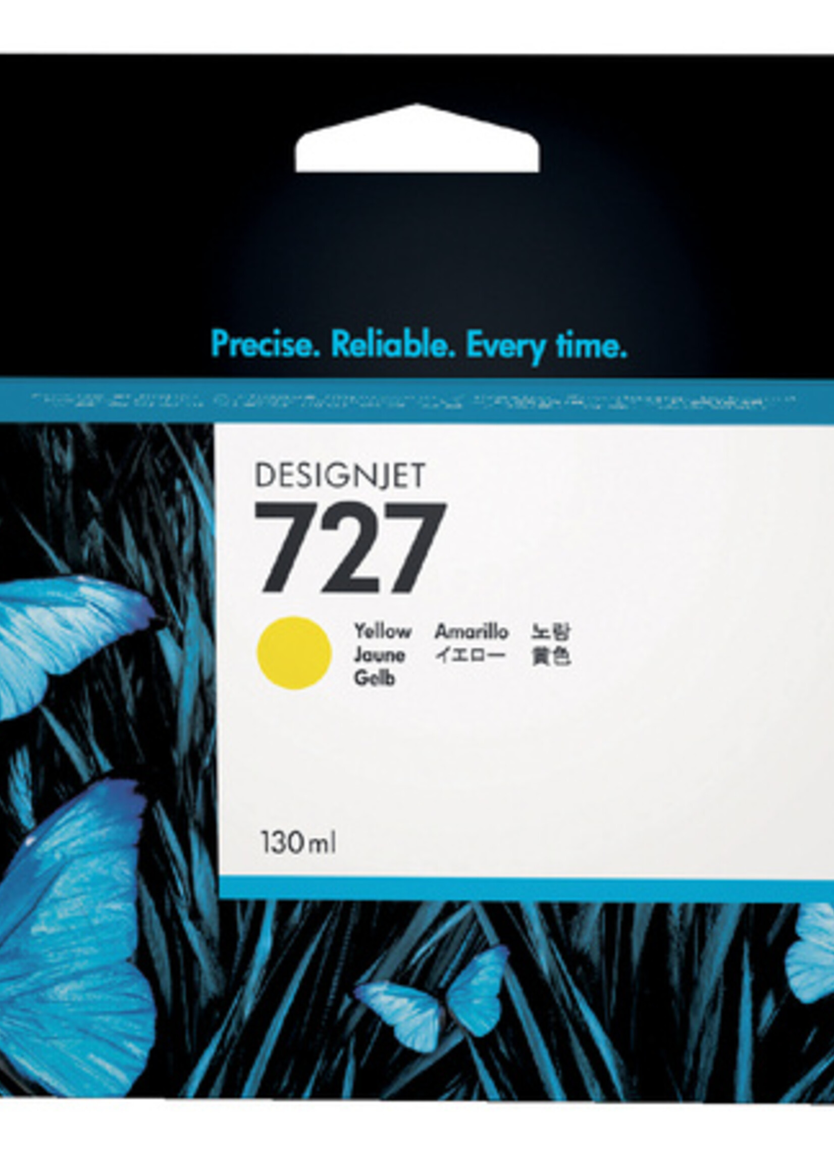 HP Cartouche d’encre HP  B3P21A 727 130ml jaune