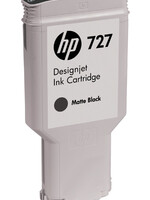 HP Inktcartridge HP C1Q12A 727 mat zwart EHC