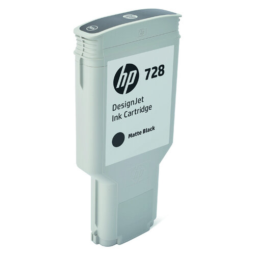 HP Inktcartridge HP F9J68A 728 mat zwart