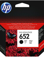 HP Cartouche d'encre F6V25AE 652 noir