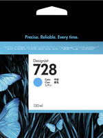 HP Cartouche d'encre HP F9J67A 728 bleu