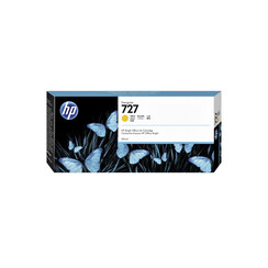 Inktcartridge F9J78A 727 300ml geel