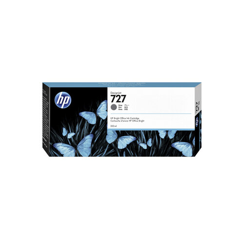 HP Inktcartridge F9J80A 727 300ml grijs