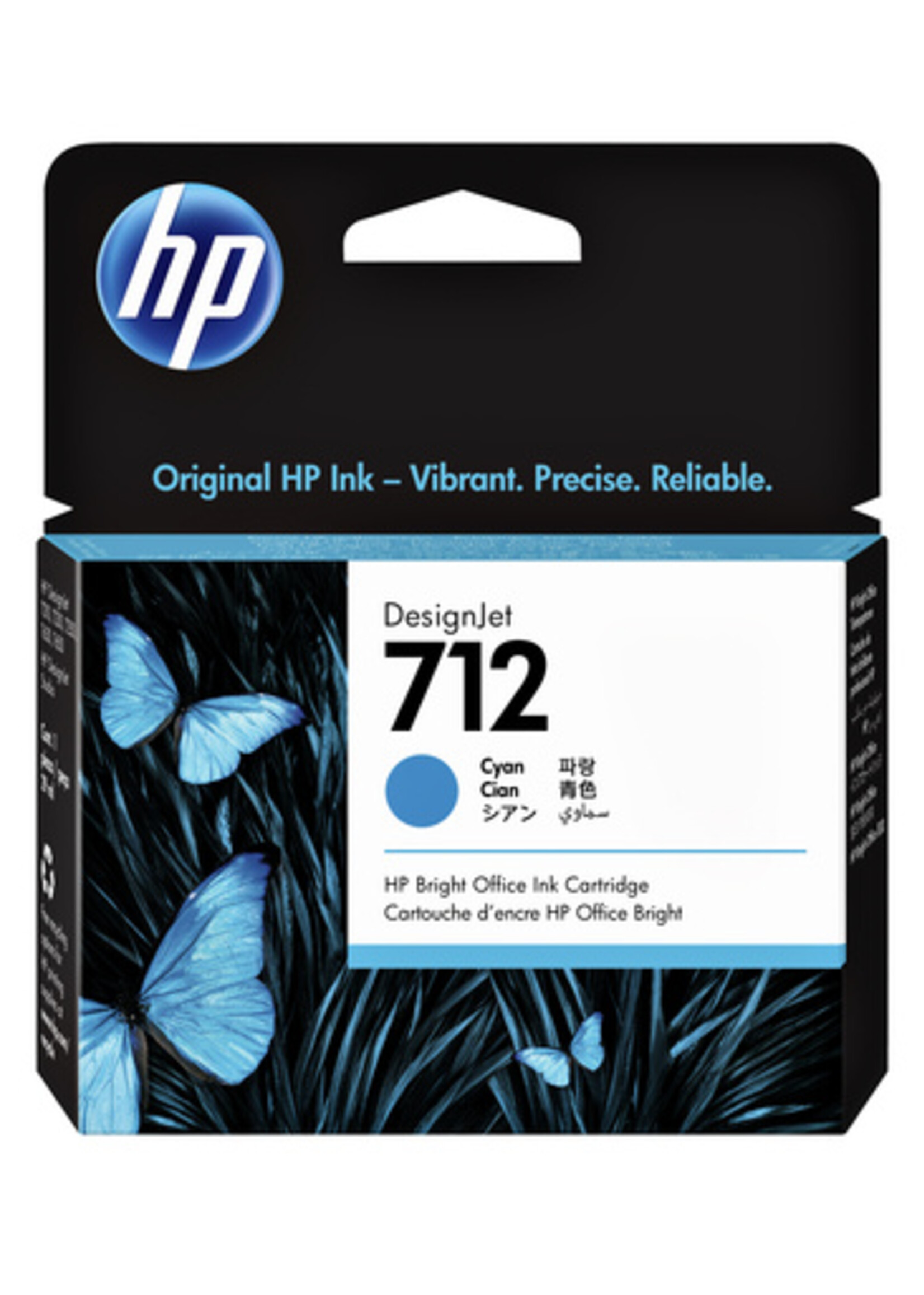 HP Cartouche d'encre HP 712 3ED67A bleu