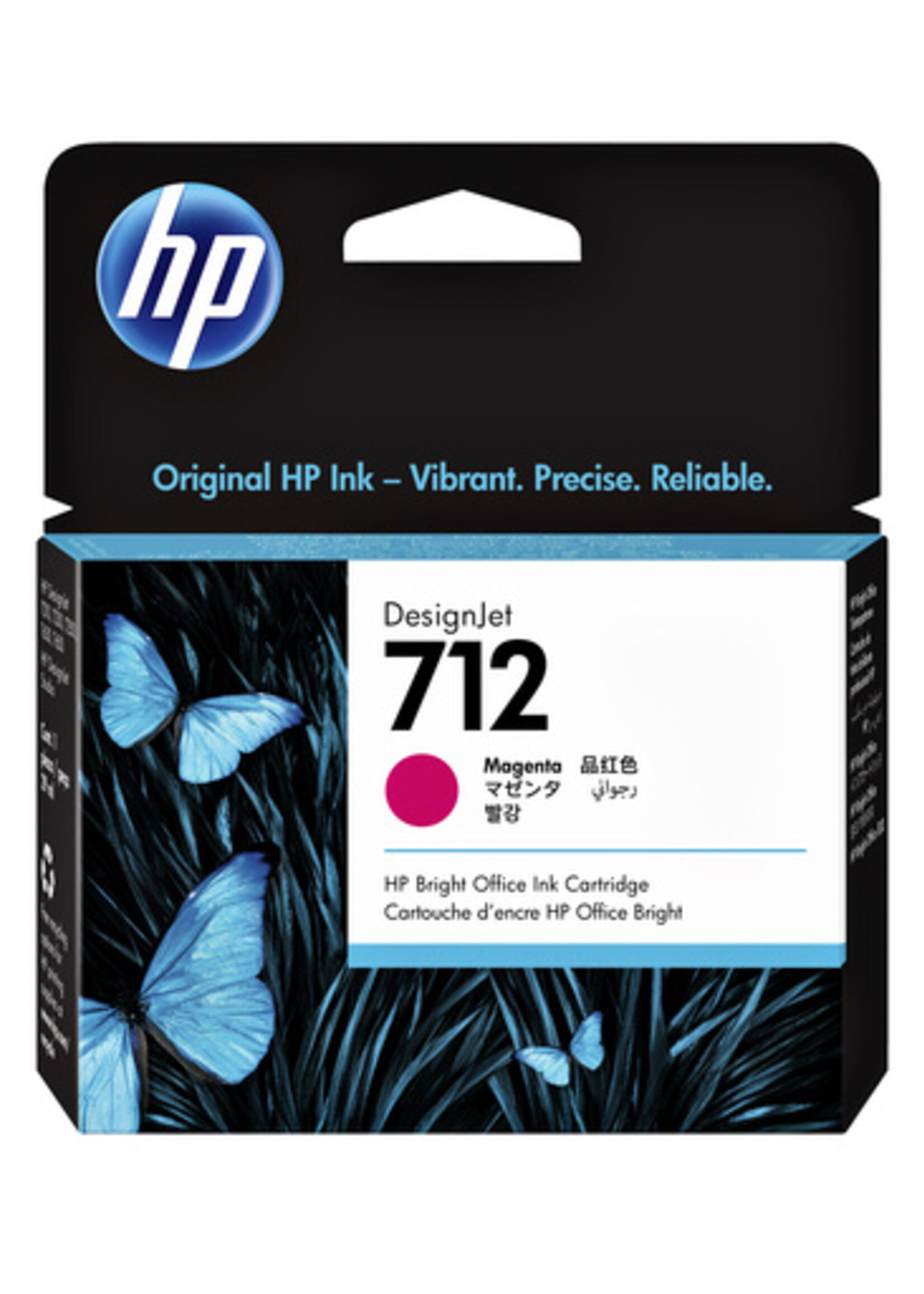 HP Cartouche d'encre HP 712 3ED68A rouge
