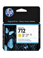 HP Cartouche d'encre HP 712 3ED69A jaune