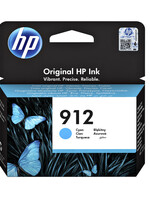 HP Inktcartridge HP 3YL77AE 912 blauw