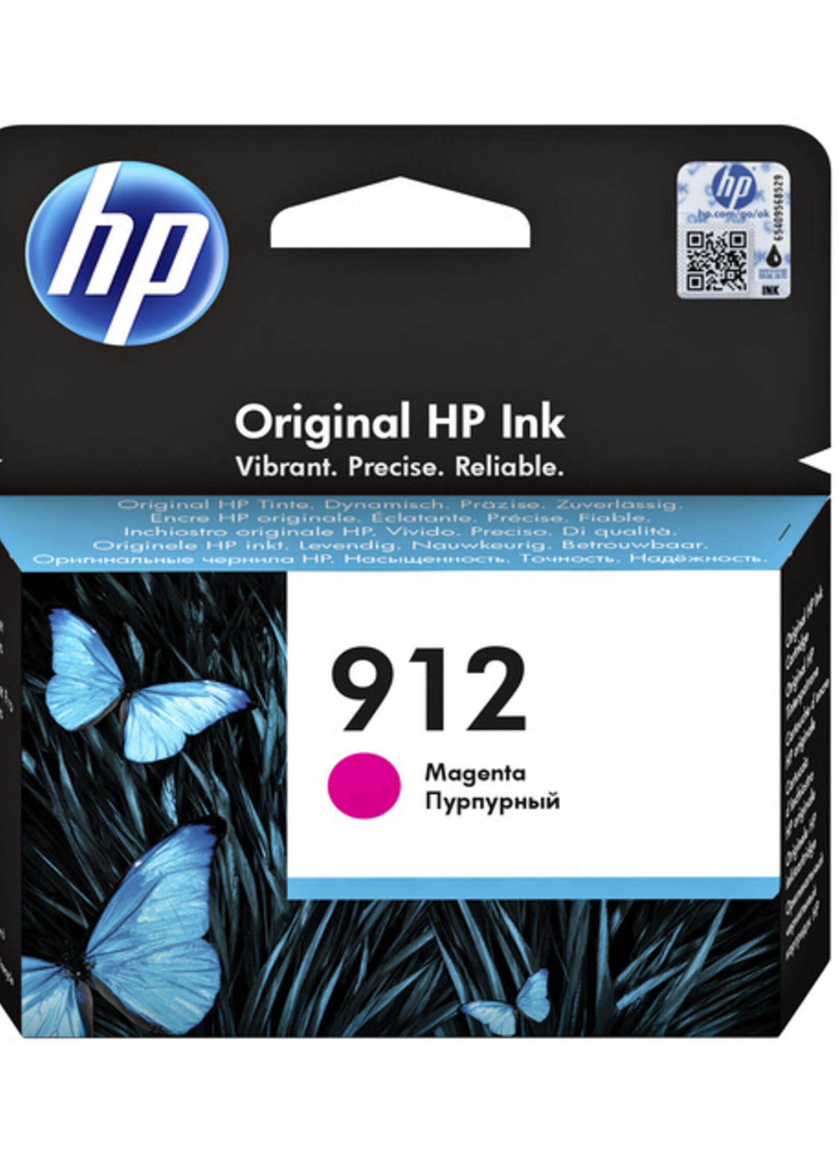 HP Inktcartridge HP 3YL78AE 912 rood